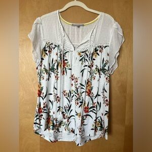 Daniel Rainn floral blouse